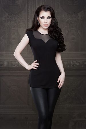 Ebonique Collection by Vanyanis. Model: Threnody in Velvet © Iberian Black Arts