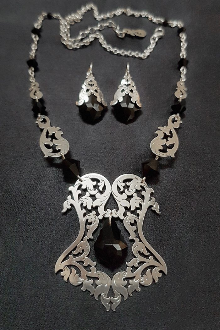 Vanyanis Valentina Jewellery Set Silver 1