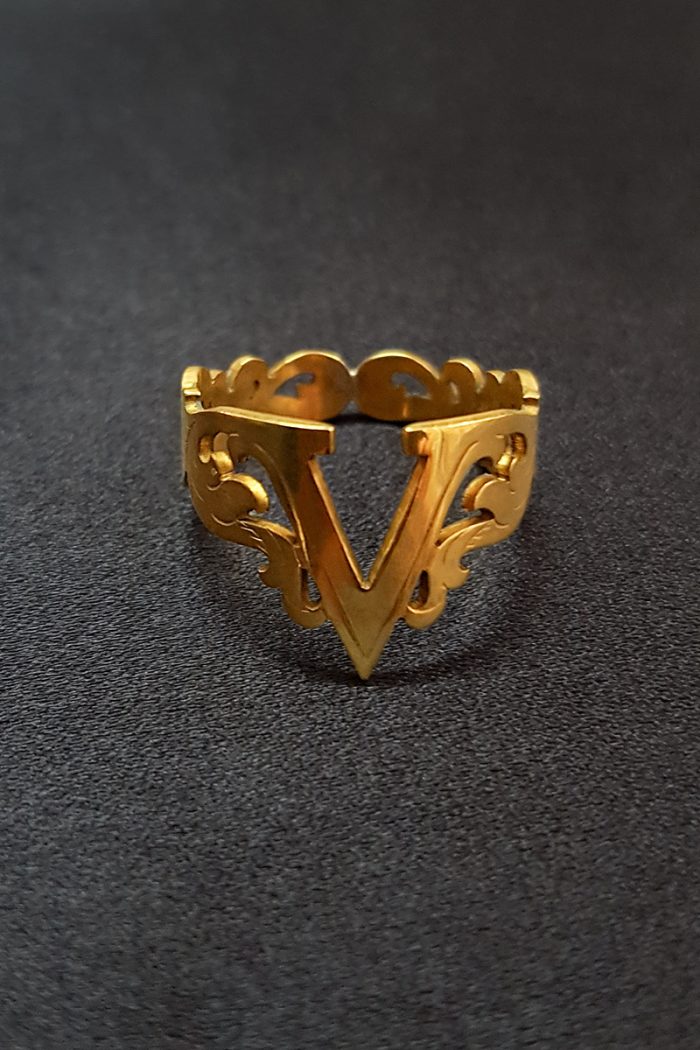 Vanyanis Valentina Ring Brass 2